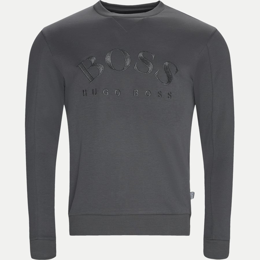 BOSS Athleisure Regular | Salbo Crew Neck Sweatshirt | Grå