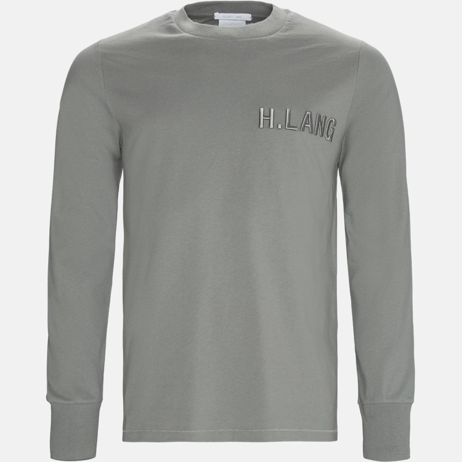 HELMUT LANG Oversized T-shirt i Grå - Maskinvaskbar