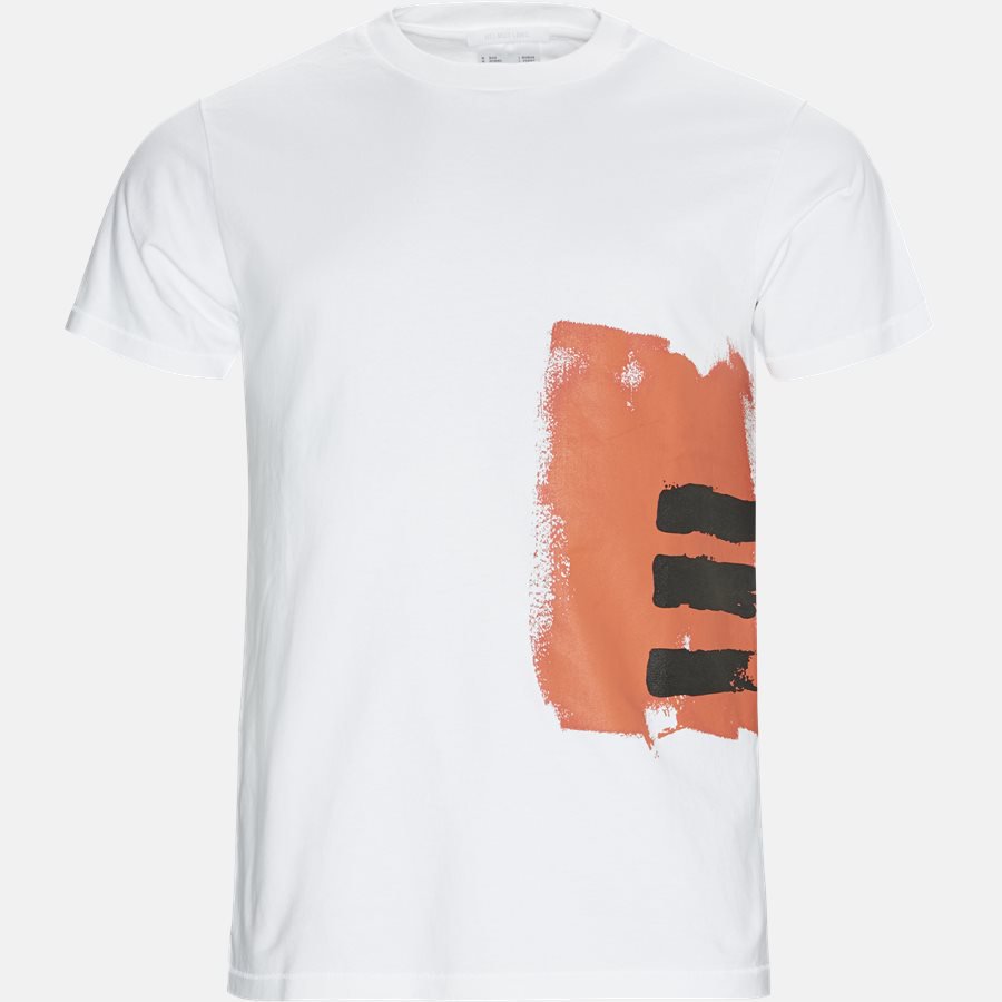 Helmut Lang Oversized T-shirt i Hvid - Fantastisk Tilbud!
