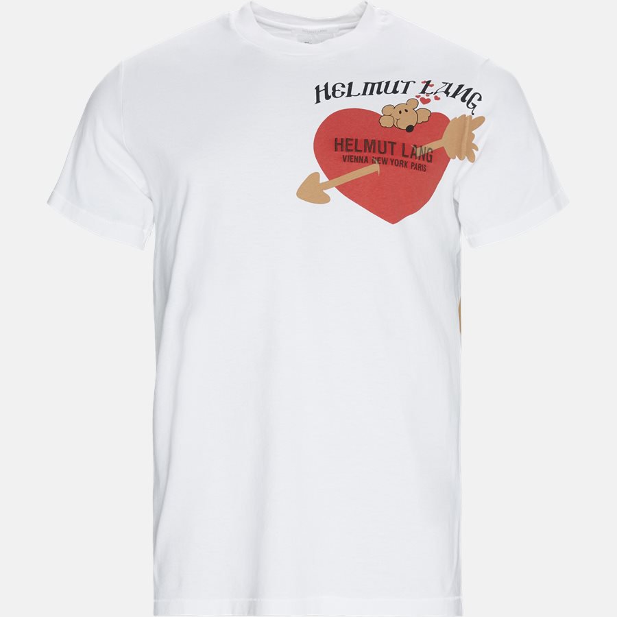 HELMUT LANG Oversized | T-shirts | Hvid