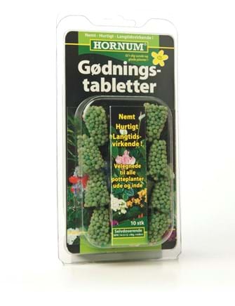 Hornum gødningstabletter 10stk
