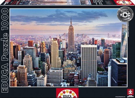 Puslespil midtown manhattan 1000 brikker