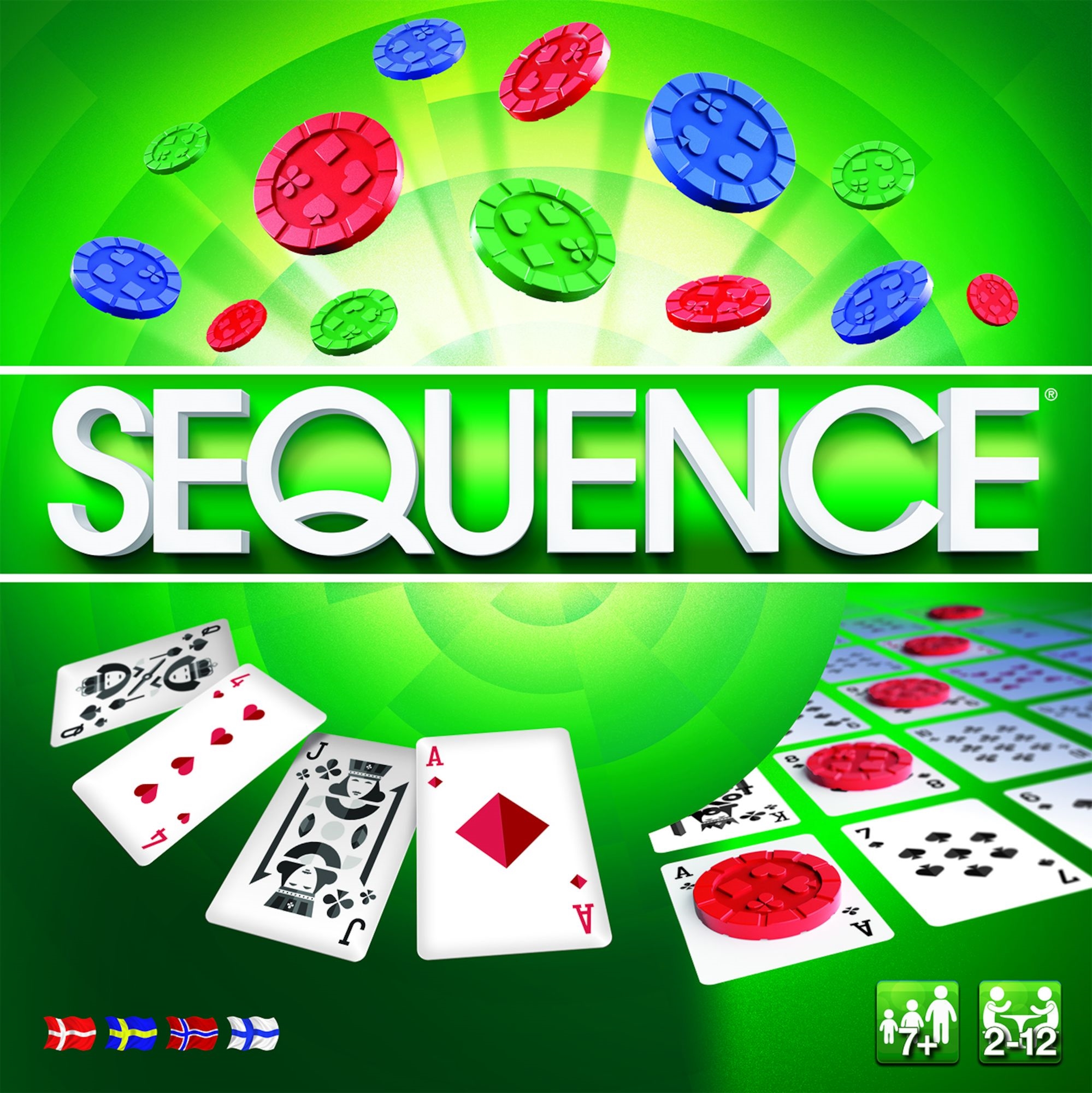 Spil Sequence - Saml rækker af fem på spillepladen!
