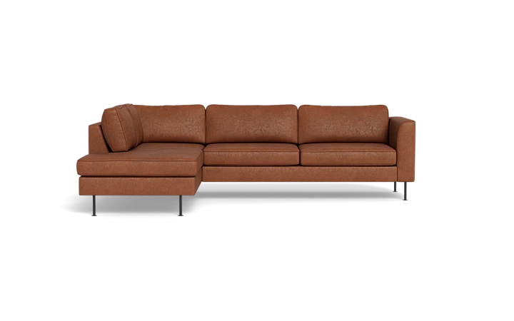 Houston sofa med open end