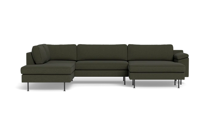 Houston sofa med open end og XL chaiselong