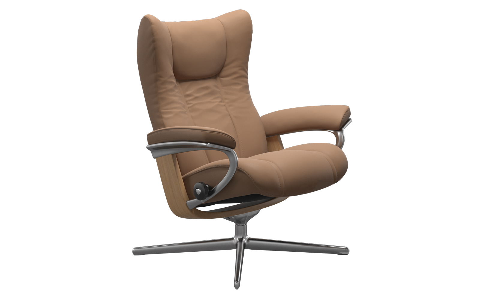 Stressless Wing lænestol med Cross stel - Beige