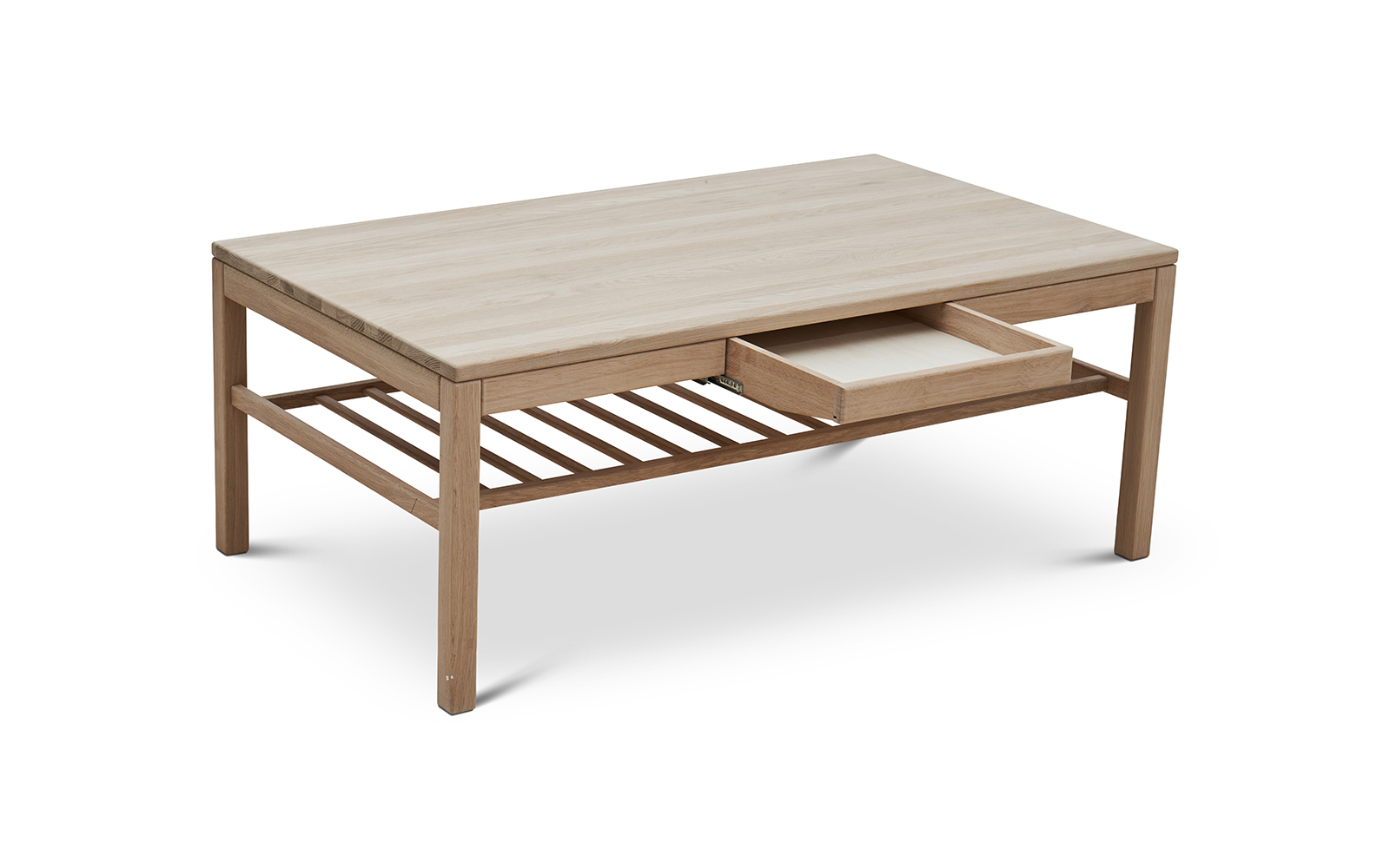 Egebjerg 202 sofabord - Eg - Egetræ (135x78x52 cm.) - Eg