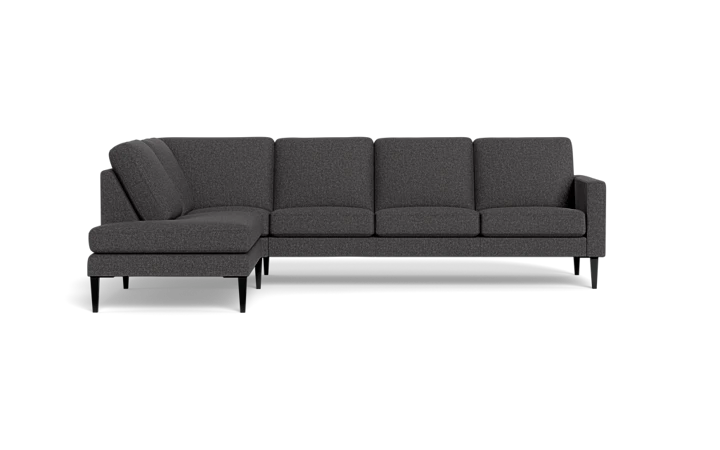Galaxy sofa med open end - Antracit - L:194 cm