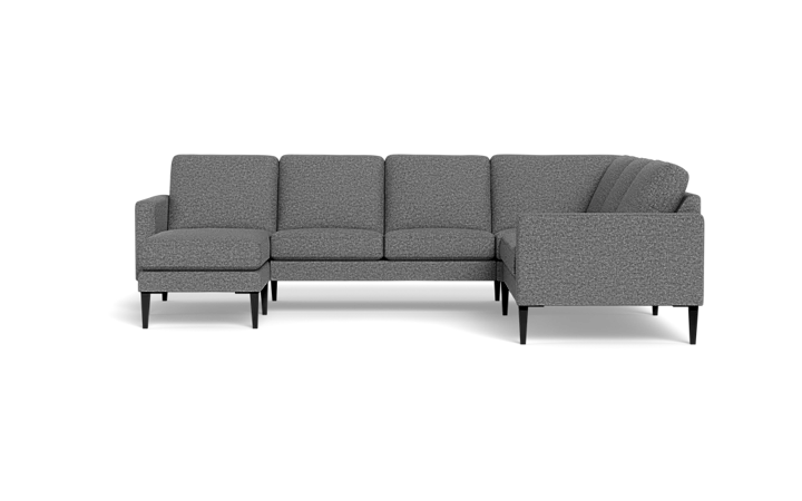 Galaxy hjørnesofa med chaiselong - Grå - L:216 cm