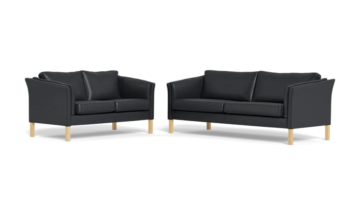 Classic Line Peru CL200 Exclusiv 3+2 pers. sofa - sort