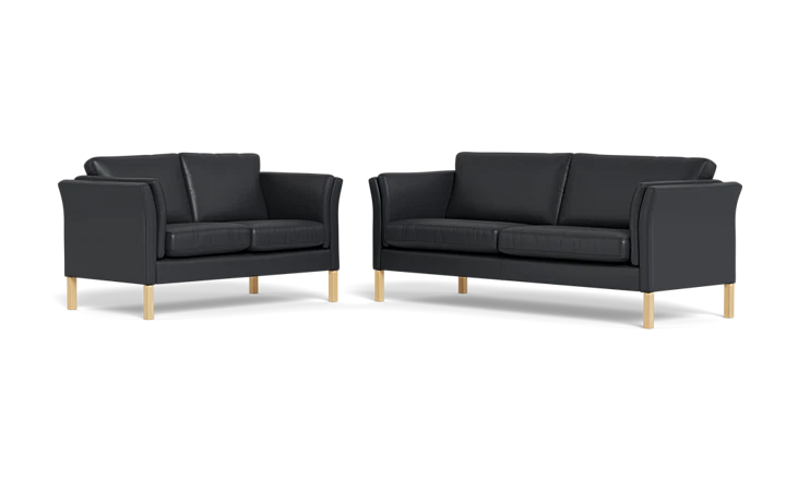Classic Line Tobruk CL700 Exclusiv 3+2 pers. sofasæt - sort