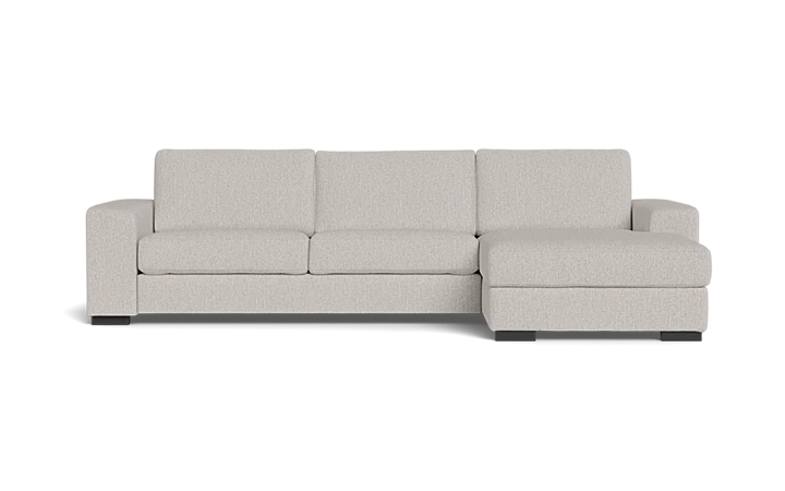 Malmø sofa med chaiselong - Grå - L:288 cm