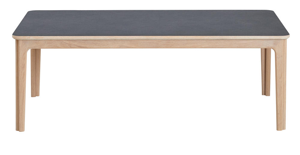 Skovby Edition SM205 sofabord - Grå/Lyst træ - Massiv træ (77x135x47 cm.)