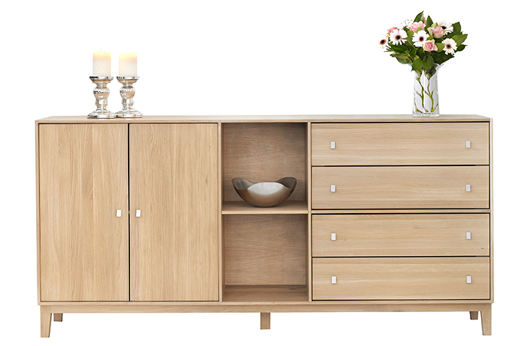Square Classic reolsystem 30 - Lyst træ