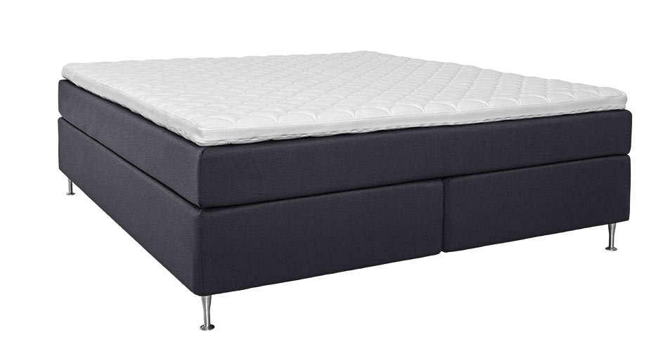 Restzone basic kontinentalseng 160x200 - Sort