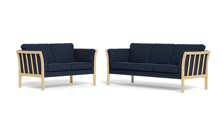 Rosenholm 3+2 pers. sofa - Bøg