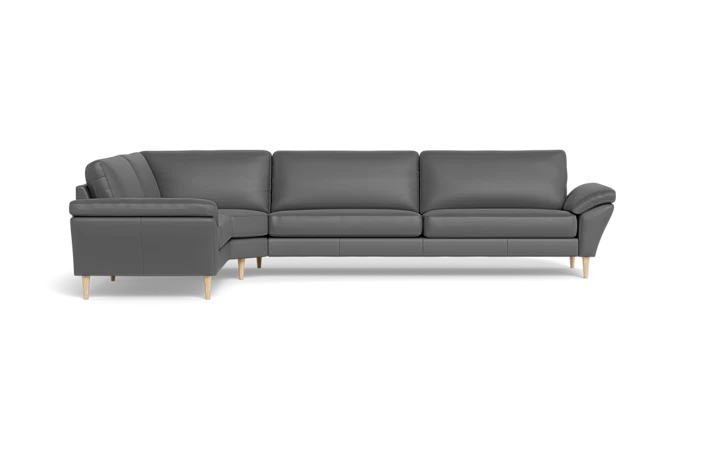 Symfoni 2018 hjørnesofa - Grå - L:338 cm