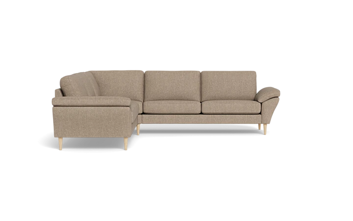 Symfoni 2018 hjørnesofa - Beige - L:251 cm