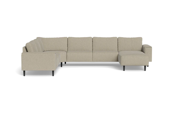 Solution 2701 hjørnesofa med chaiselong - Beige - L:350 cm