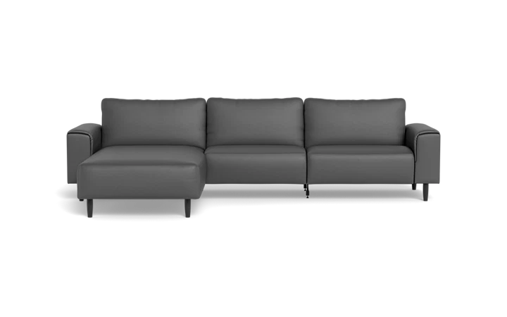Solution 2701 sofa med chaiselong - Antracit - L:316 cm