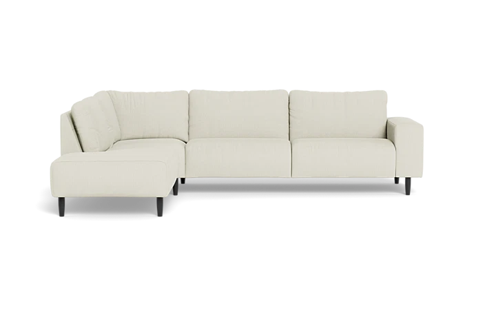 Solution 2701 sofa med open end - Beige - L:295 cm
