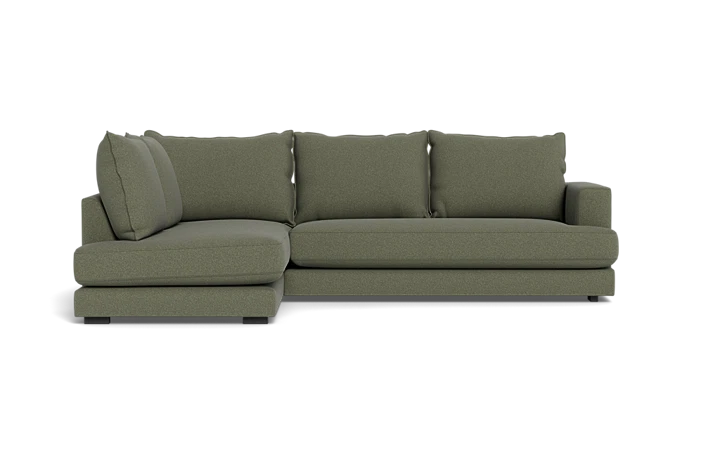 Cozy sofa med open end - Grøn - L:276 cm