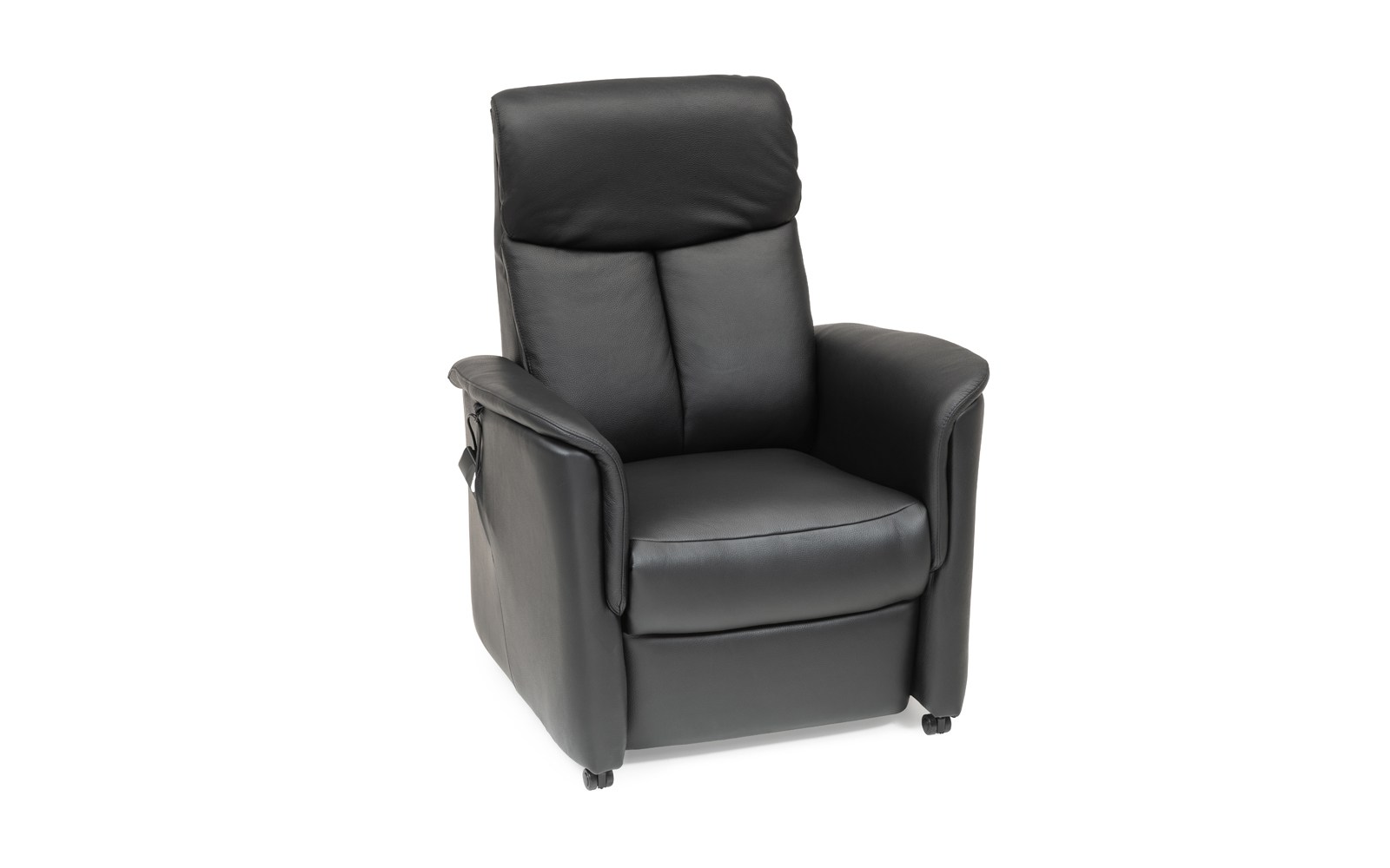 Global Comfort Fredensborg 4461 lænestol med indbygget fodskammel - Sort