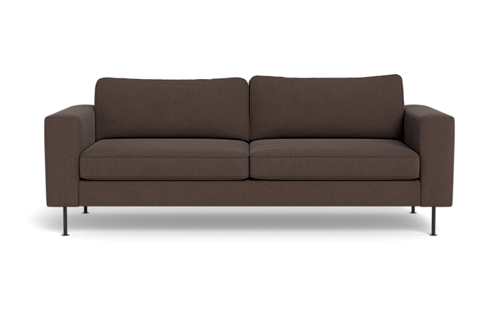 Houston 2,5 pers. sofa - Brun - L:212 cm