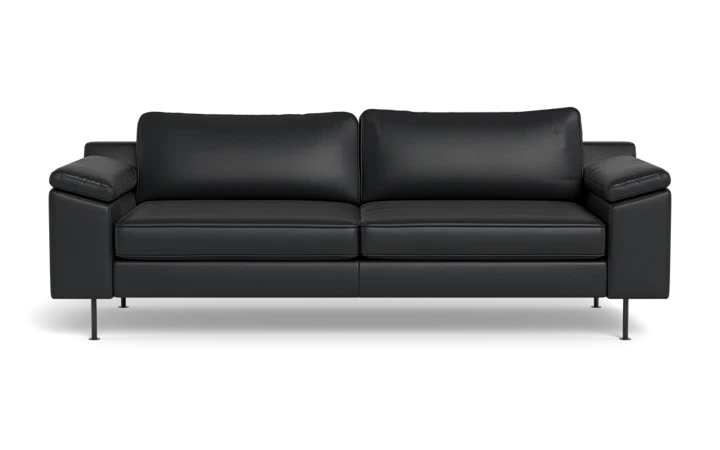 Houston 2,5 pers. sofa - sort - L:226 cm
