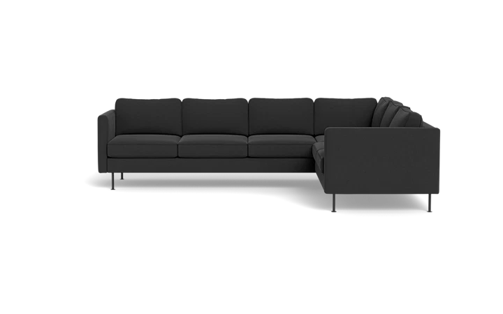 Houston hjørnesofa - Antracit - L:290 cm