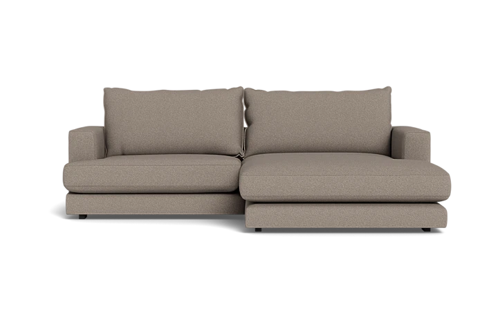 Cozy sofa med XL chaiselong - Grå - L:254 cm