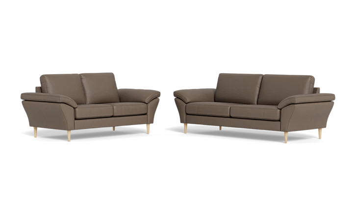 Symfoni 2018 3+2 pers. sofa - Cognac