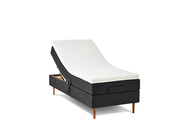 ZensiZone Basic elevation 90x210 inkl. topmadras - Antracit