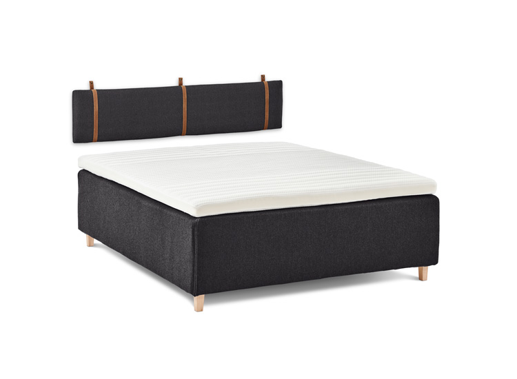ZensiZone Classic fullcover kontinentalseng 180x210 inkl. topmadras - Antracit
