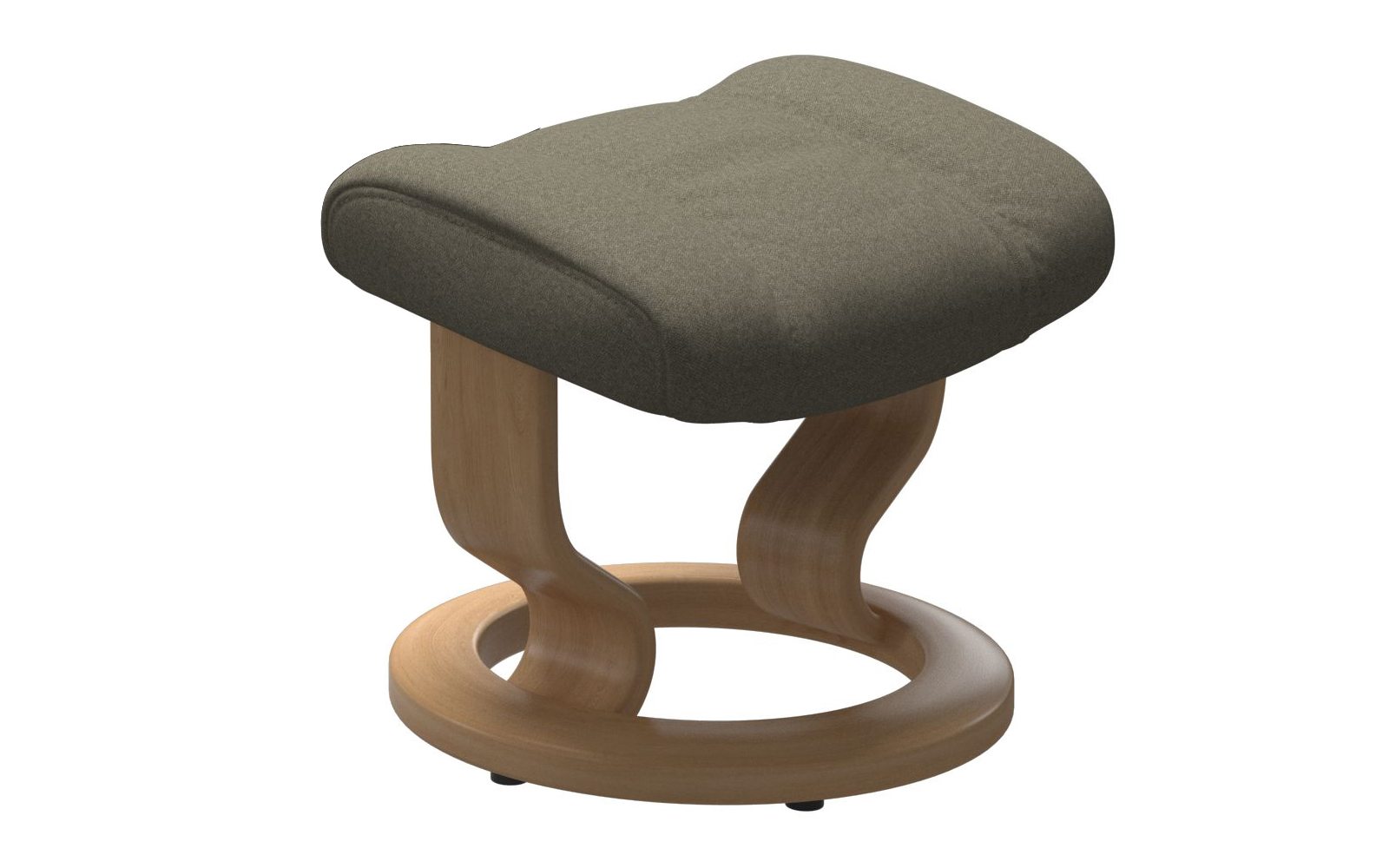 Stressless Wing fodskammel med Classic stel - Grøn