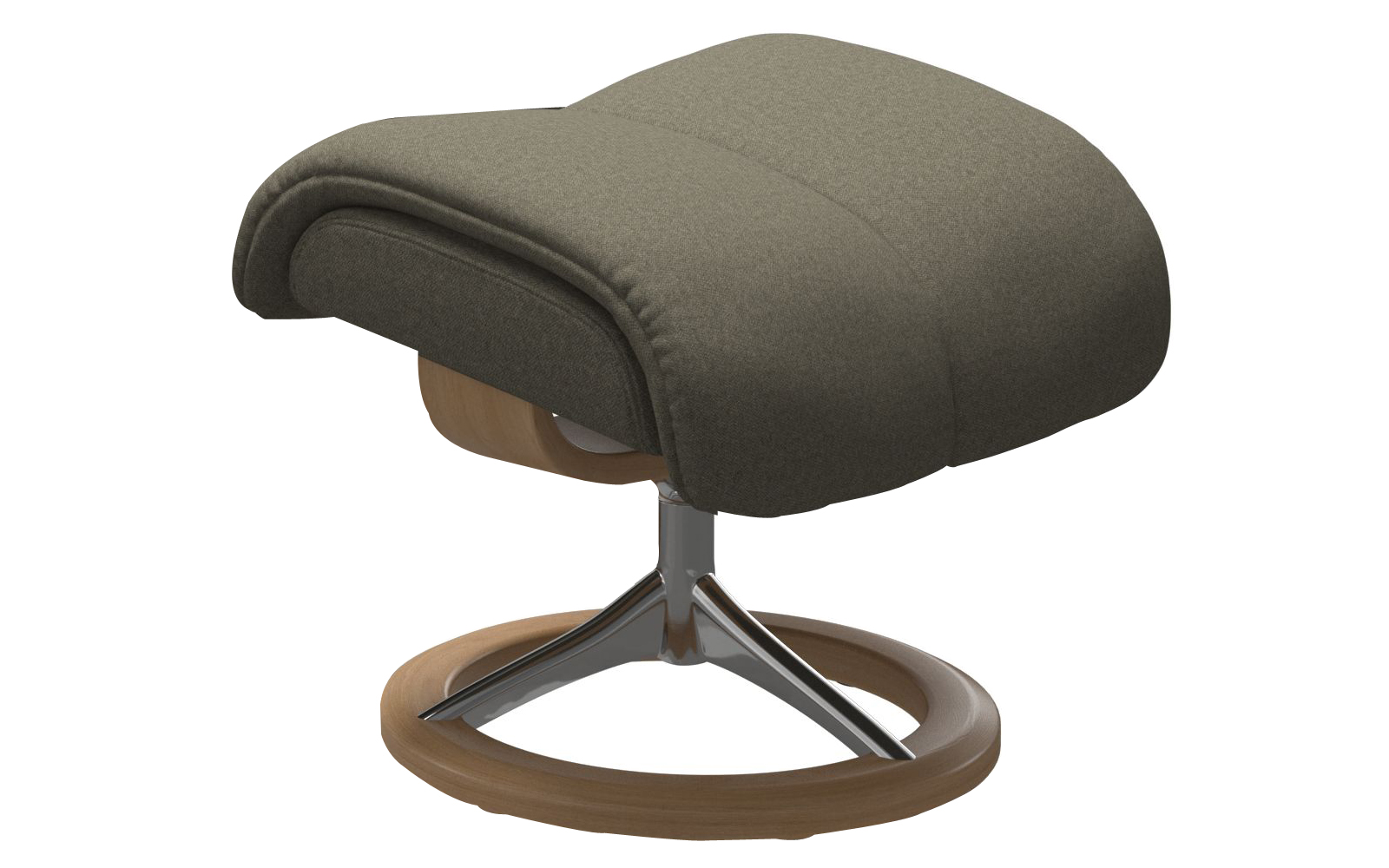 Stressless Magic fodskammel med Signature stel - Grøn