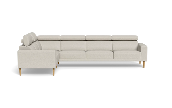 Michigan hjørnesofa - Grå - L:291 cm
