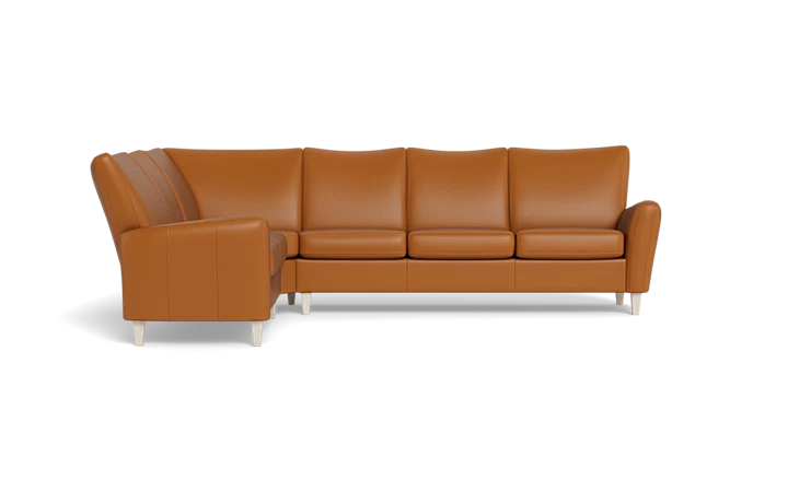 Brunstad Fia hjørnesofa - Cognac - L:270 cm