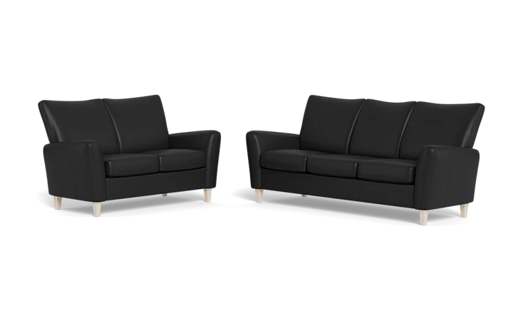Brunstad Fia 3+2 pers. sofa - Sort