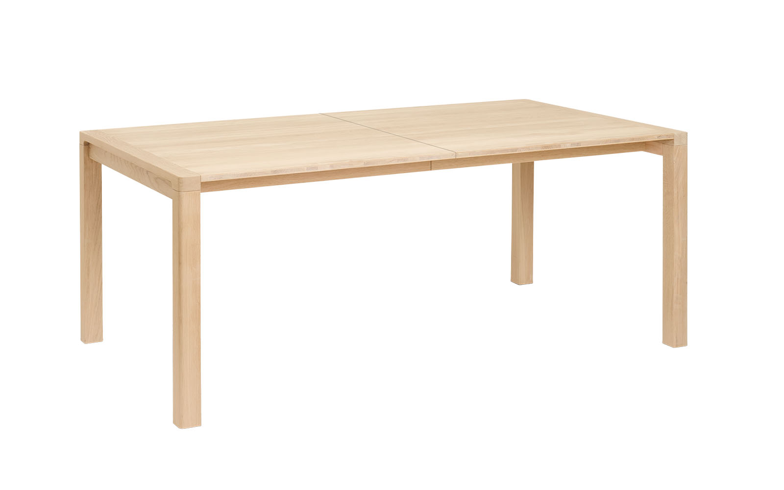 Skovby SM146 spisebord - Hvidolieret eg - Massiv træ (100x174x74 cm.)