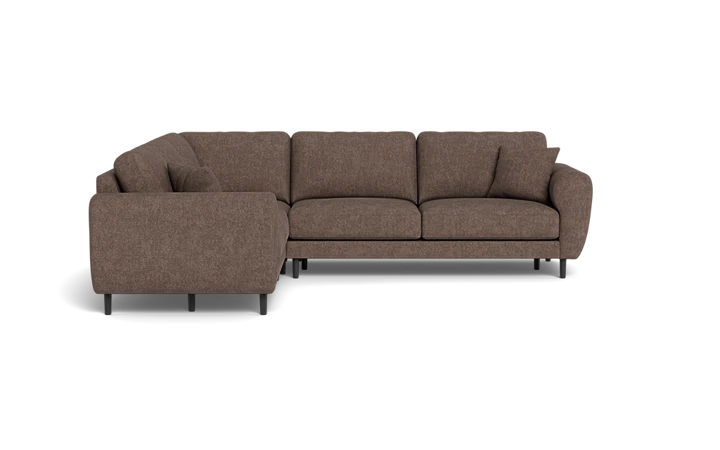 Maine hjørnesofa - Brun - L:260 cm