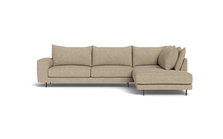 Samba Double Day sofa med open end - Beige - L:282 cm