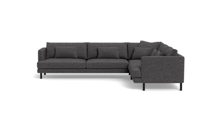 Noelle hjørnesofa - Grå - L:256 cm