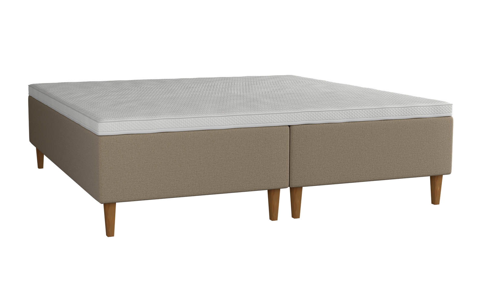 Amour Duo Comfort boxmadras 210x210 inkl. topmadras - Beige