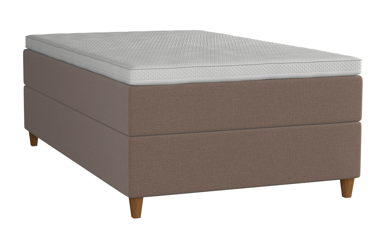 Amour Duo Comfort kontinentalseng 140x210 inkl. topmadras - Brun
