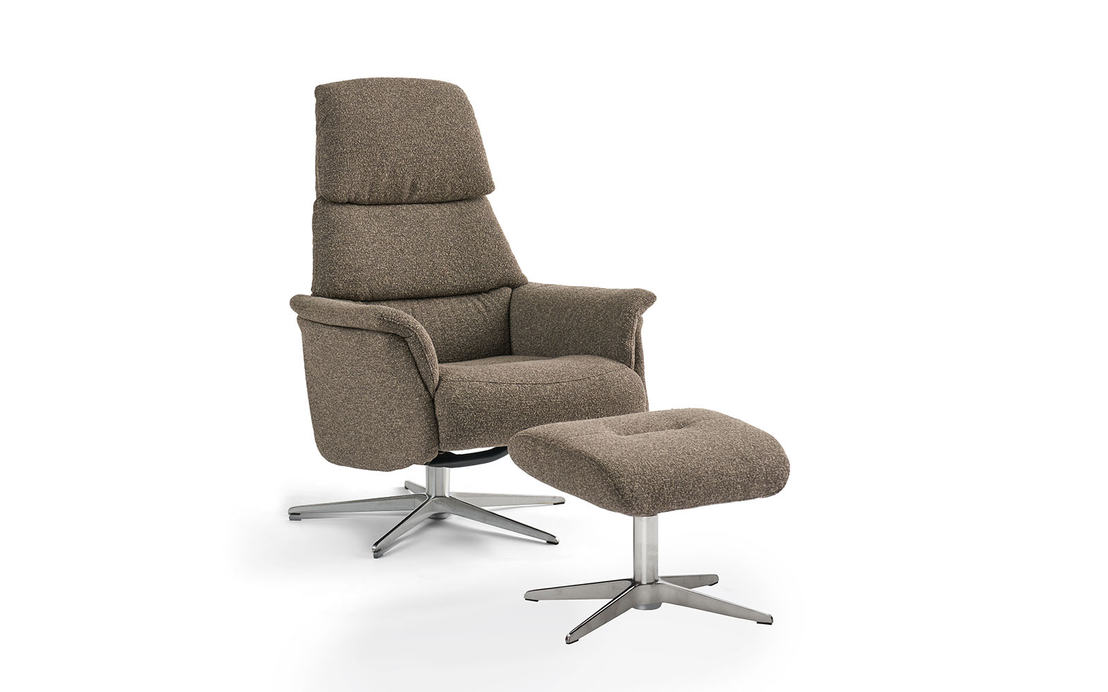 Scala Comfort 8400 lænestol og fodskammel - Brun