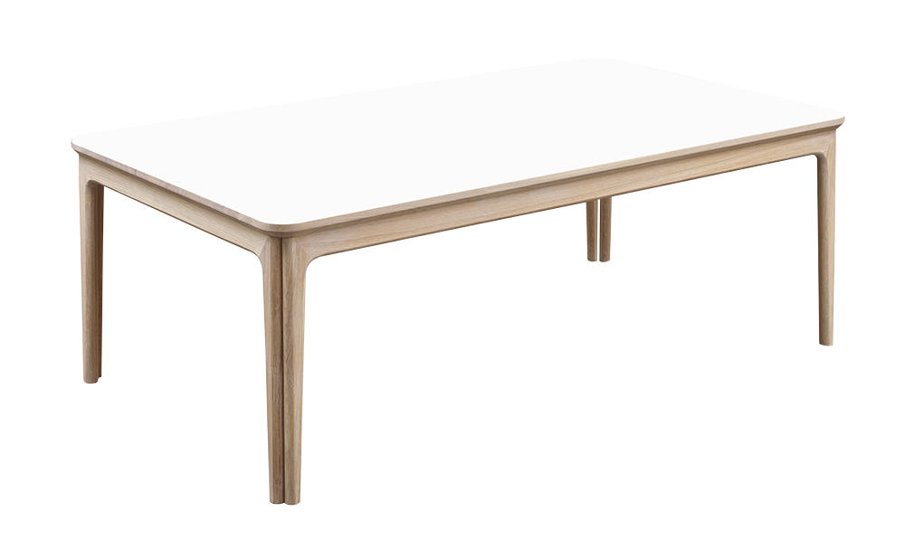 Skovby SM205 sofabord - Lyst træ - Massiv træ/Laminat (77x135x47 cm.)