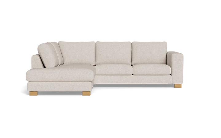 Halifax sofa med open end - Beige - L:273 cm