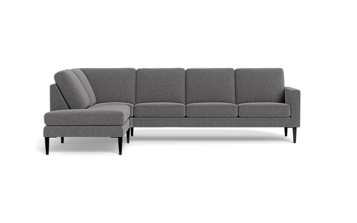 Galaxy sofa med open end - Grå - L:194 cm