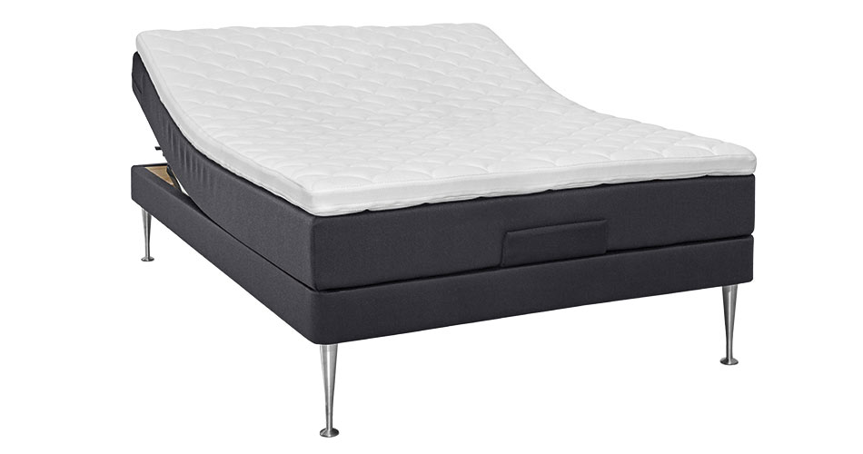 Restzone basic elevationsseng 140x200 - Sort